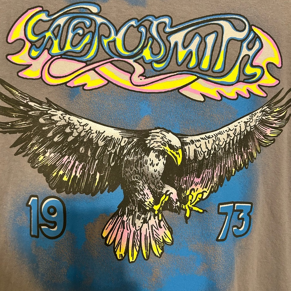 Aerosmith Oversized Graphic Tee